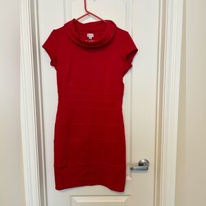 Dynamite Vibrant Red Mini Dress